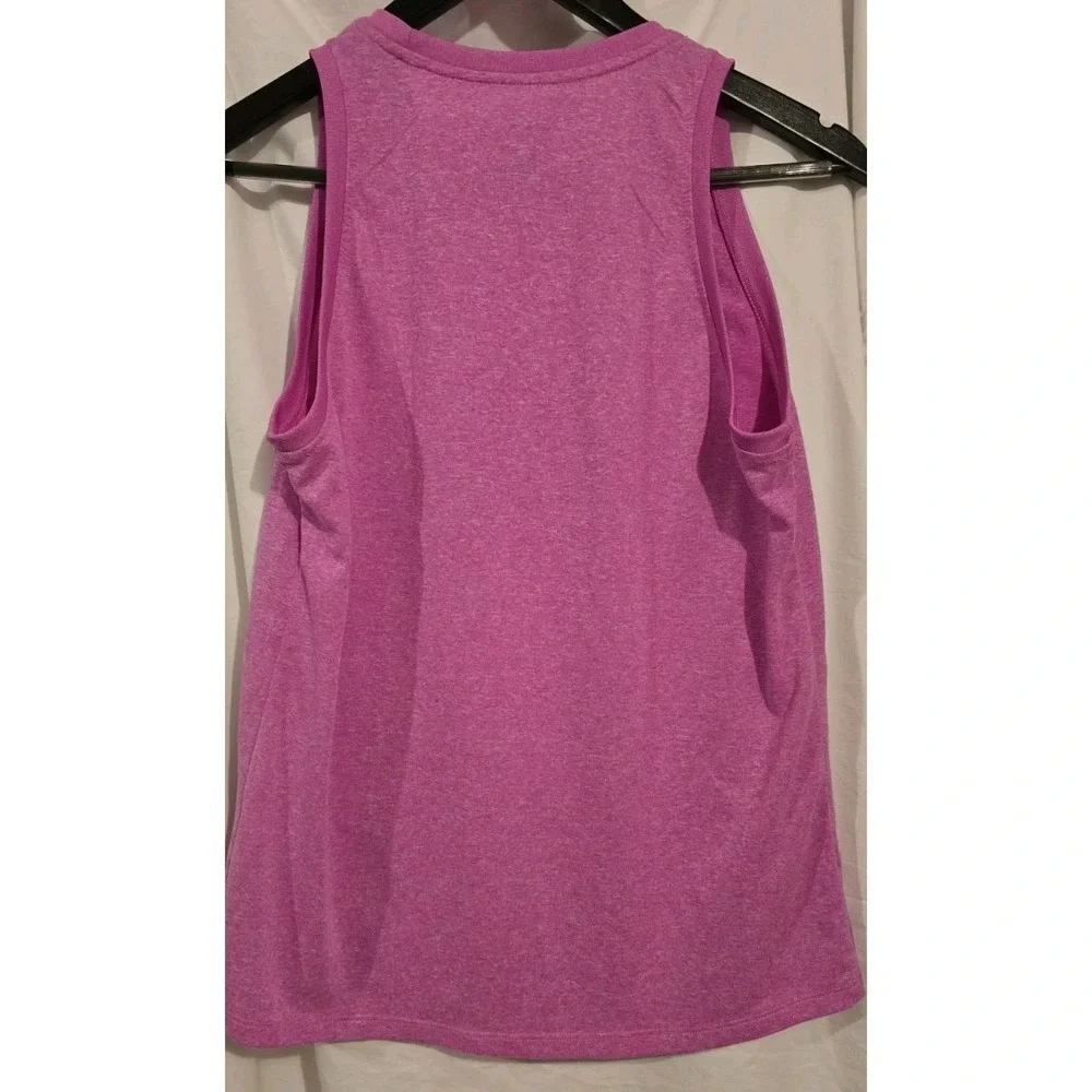 Nike Running Tank Top Women's‎ Small S Pink Dri Fit Heather Lightweight Training